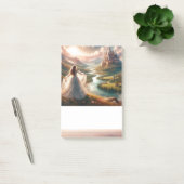 Princess Enchanted Castle Fairytale Post-it Klebezettel (Büro)