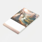 Princess Enchanted Castle Fairytale Post-it Klebezettel (angewinkelt)