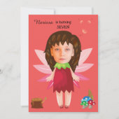 Princess Fairy Tale Birthday Einladung (Vorderseite)