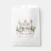 Princess Fairy Tale Birthday Party Geschenktütchen (Vorderseite)