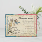 Princess Fairy Tale Einladungen (Stehend Vorderseite)