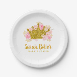 Princess Fairytale Babydusche Pappteller