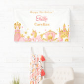 Princess Fairytale Royal Celebration Decoration Banner (Insitu)
