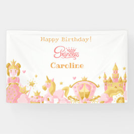 Princess Fairytale Royal Celebration Decoration Banner