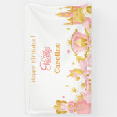 Princess Fairytale Royal Celebration Decoration Banner (Vertikal)