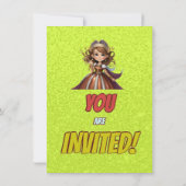 Princess Fairytale Royal Hübsch Birthday Einladung (Rückseite)