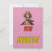 Princess Fairytale Royal Hübsch Birthday Einladung (Rückseite)
