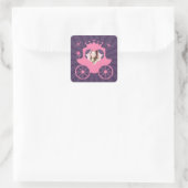 Princess Foto Birthday Sticker (Tasche)