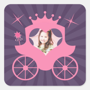 Princess Foto Birthday Sticker