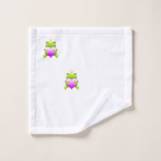 Princess Frog bath Set (Waschlappen)