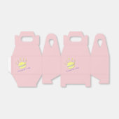 Princess für ein Party Geschenkschachtel (Ungefaltet)