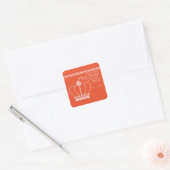 Princess Gastgeschenk Danke, Stickers (Umschlag)