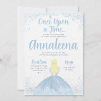 PRINCESS GEBURTSTAG EINLADEN EINLADUNG