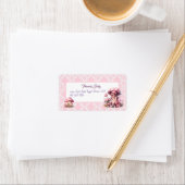 Princess Girl Address Adressaufkleber (Insitu)