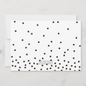 Princess Girl Baby Birth Announcement Foto Card Ankündigung (Rückseite)