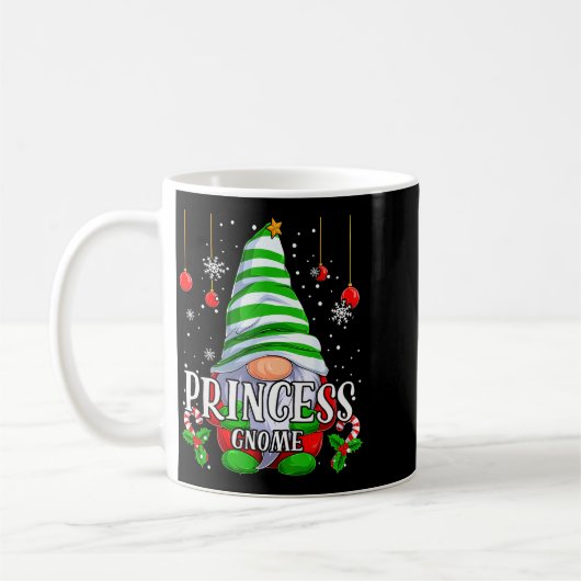 Princess Gnome Christmas Pajamas Matching Family G Kaffeetasse (Links)