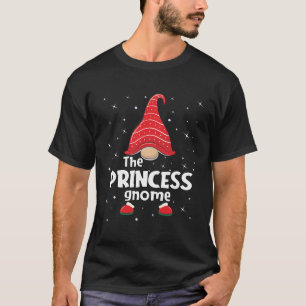 Princess Gnome Familie Matching Weihnachten Funny T-Shirt