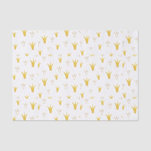 Princess Gold Crown Seidenpapier (Vorderseite)