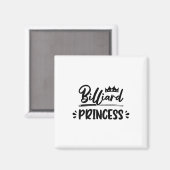 Princess Graphic Pool Billard Snooker Billard Cue Magnet (Vorderseite/Rückseite)