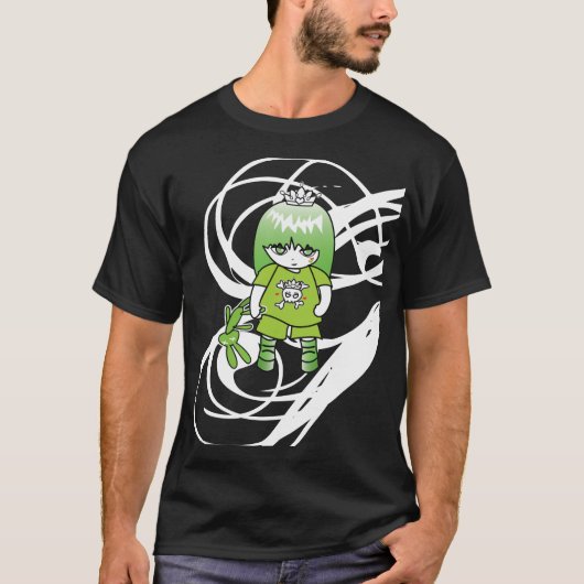 Princess Green T-Shirt (Vorderseite)