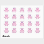 Princess Hamster Stickers (Blatt)