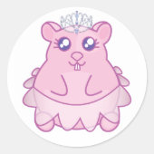 Princess Hamster Stickers (Vorderseite)