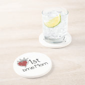 Princess Heart 1st Time Mama Geschenke Untersetzer (Seite)