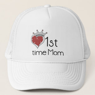 Princess Heart 1st Time Mama Tshirts und Geschenke Truckerkappe