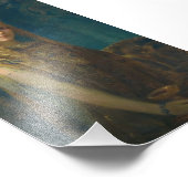 Princess Helen Tragen einer Krone Fotodruck (Ecke)