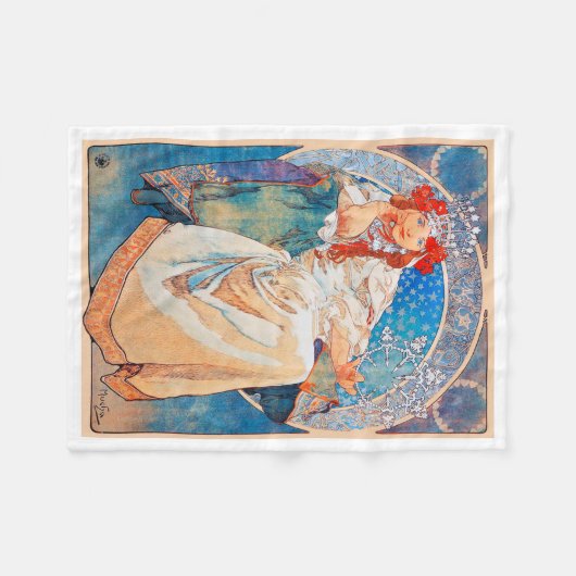 Princess Hyacinth, Mucha Fleecedecke (Vorderseite (Horizontal))