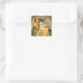 Princess Hyacinth Quadratischer Aufkleber (Tasche)