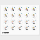 Princess in Carriage Sticker (Blatt)