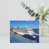 Princess in Port Postkarte (Stehend Vorderseite)