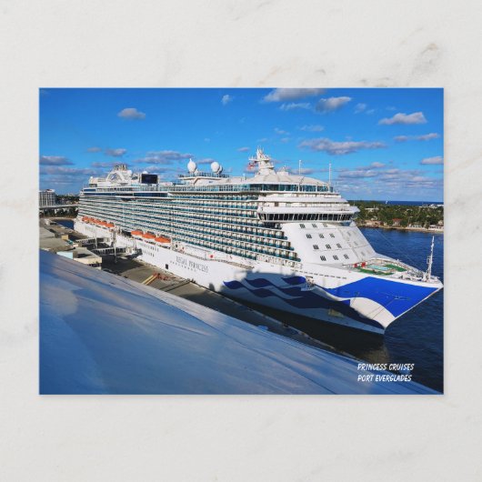 Princess in Port Postkarte (Vorderseite)