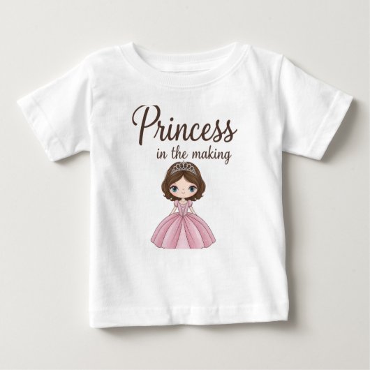 Princess in the making - baby t-shirt (Vorderseite)
