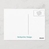 Princess Indigo Postkarte (Rückseite)