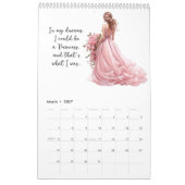 Princess Inspiration Kalender (Mär 2027)
