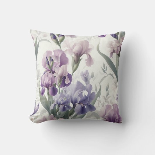 Princess Iris Throw Pillow Kissen (Vorderseite)