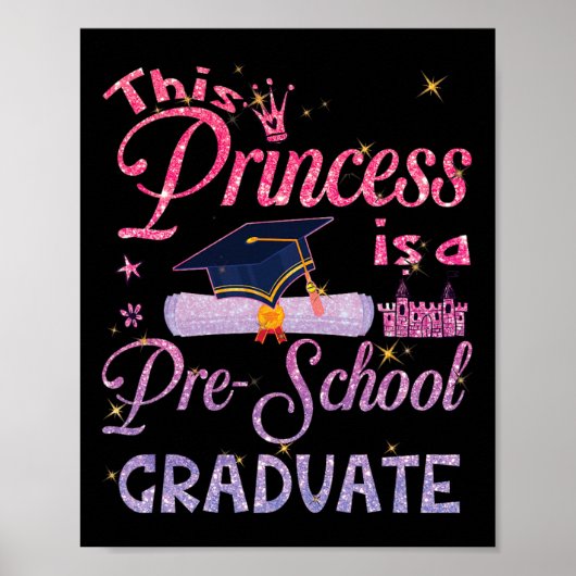 Princess ist ein vorschulischer Graduiertendiplom, Poster (Vorne)