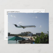 Princess Juliana Airport Postcard Postkarte (Vorne/Hinten)