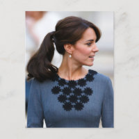 Princess Kate grau stylisiert