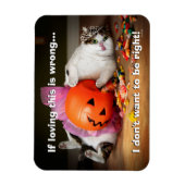 Princess-Katze mit Süßeimer Magnet (Vertikal)