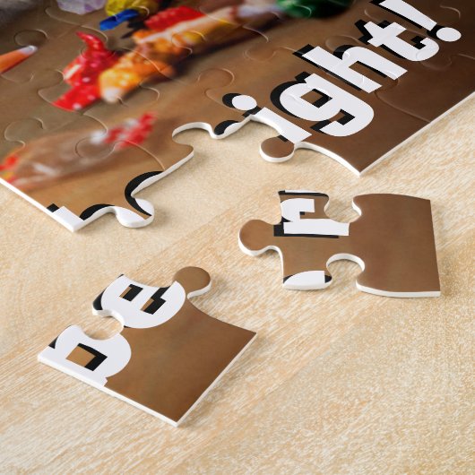 Princess-Katze mit Süßeimer Puzzle (Seite)