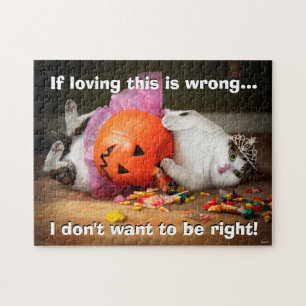 Princess-Katze mit Süßeimer Puzzle