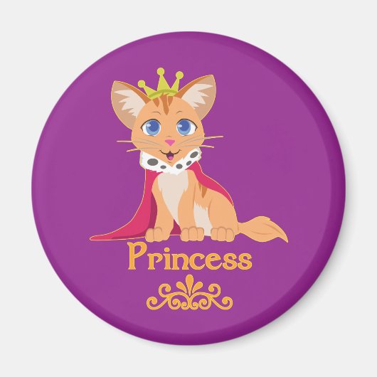 Princess Kitten Magnet (Vorne)