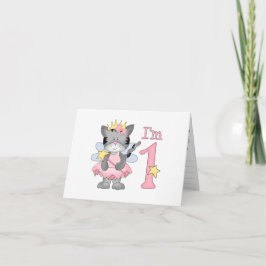 Princess Kitty 1. Geburtstag Einladung