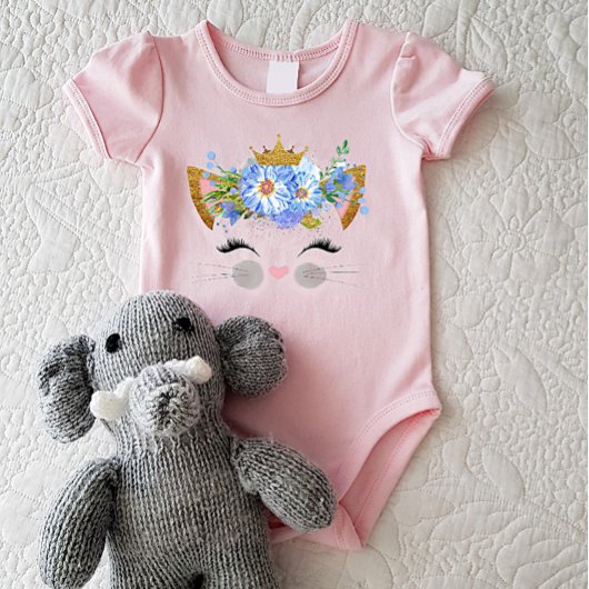 Princess Kitty Baby Strampler