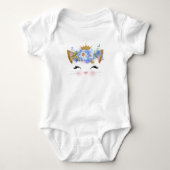 Princess Kitty Baby Strampler (Vorderseite)