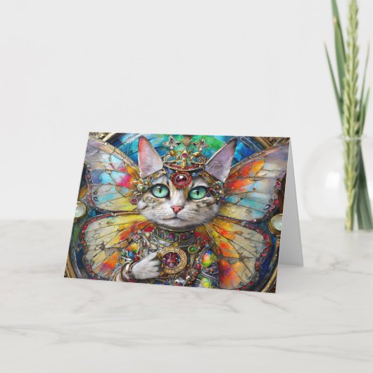 Princess Kitty Cat of the Butterfly Wing Brigade Karte (Vorderseite)