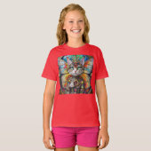 Princess Kitty Cat of the Butterfly Wing Brigade T-Shirt (Vorne ganz)